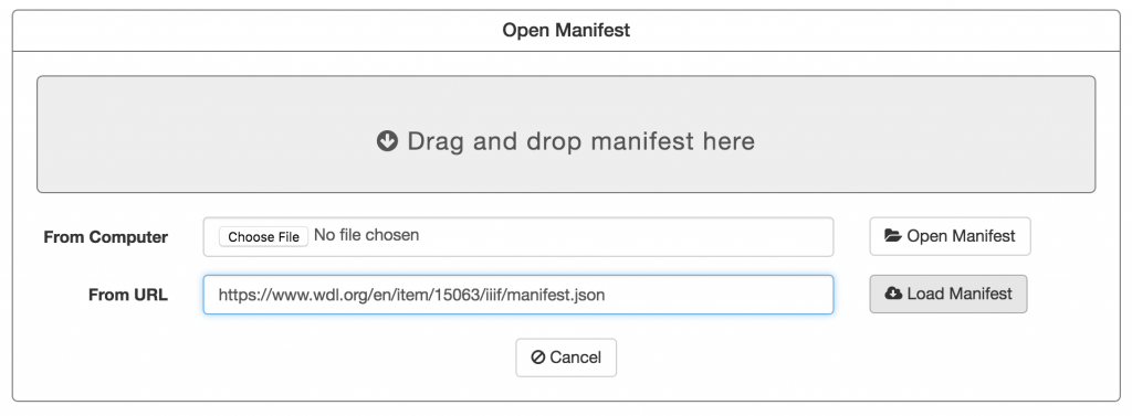 manifesteditor