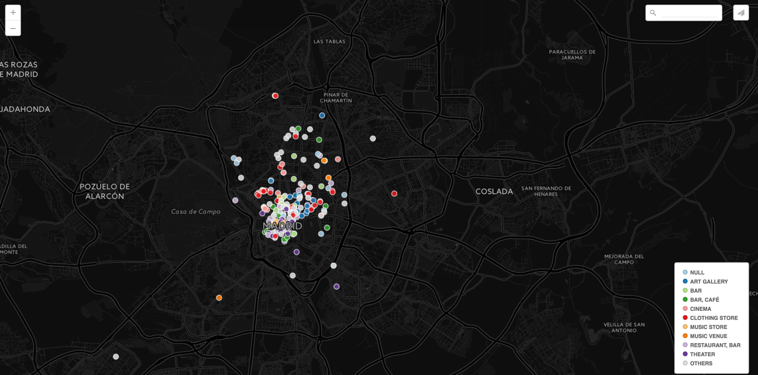 Mapping the Movida