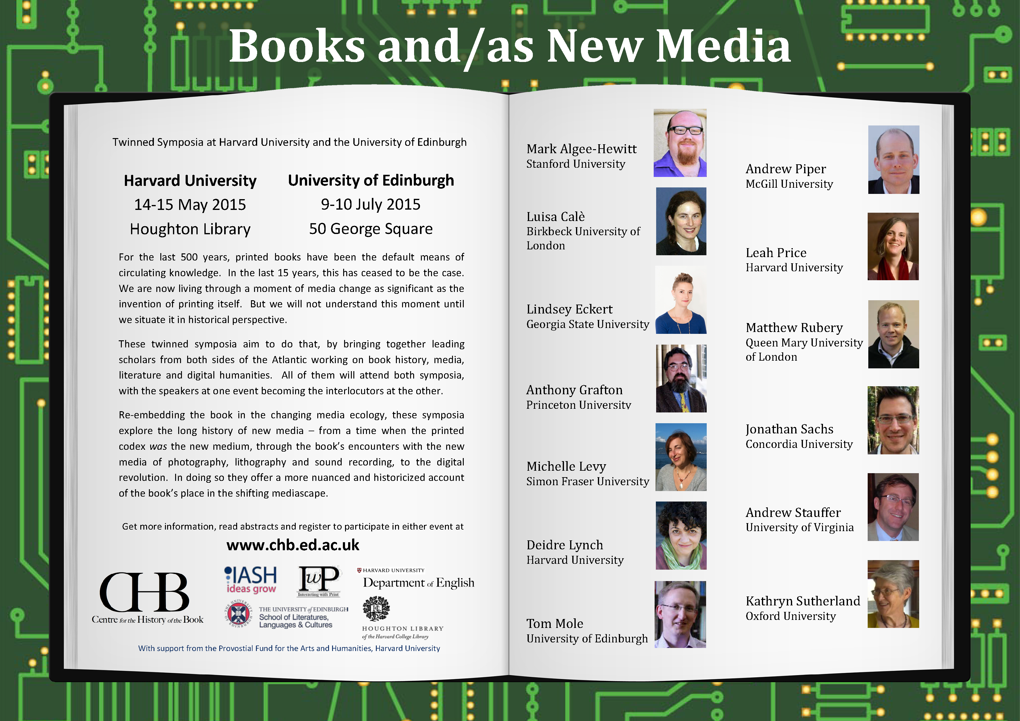 Books and/as New Media – Arts and Humanities Research Computing